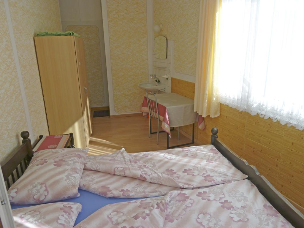Pension Schoenblick Saas-Grund Exteriér fotografie